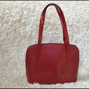 Louis Vuitton Lussac Epi Leather Shoulder Bag